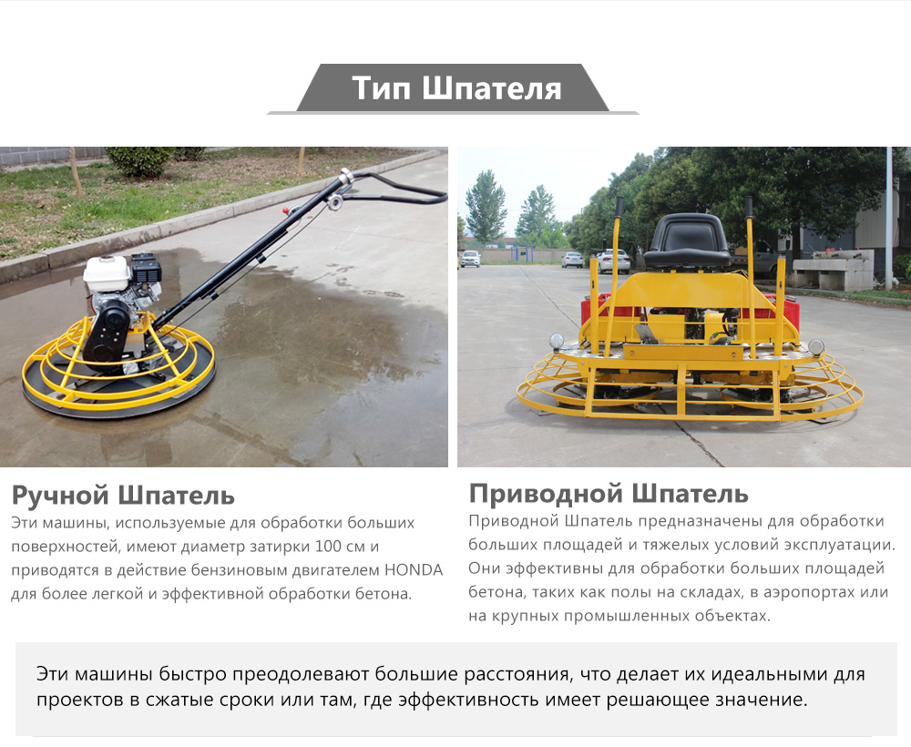 Какое взаимодействие требуется затирочной машина для бетона во время строительства?